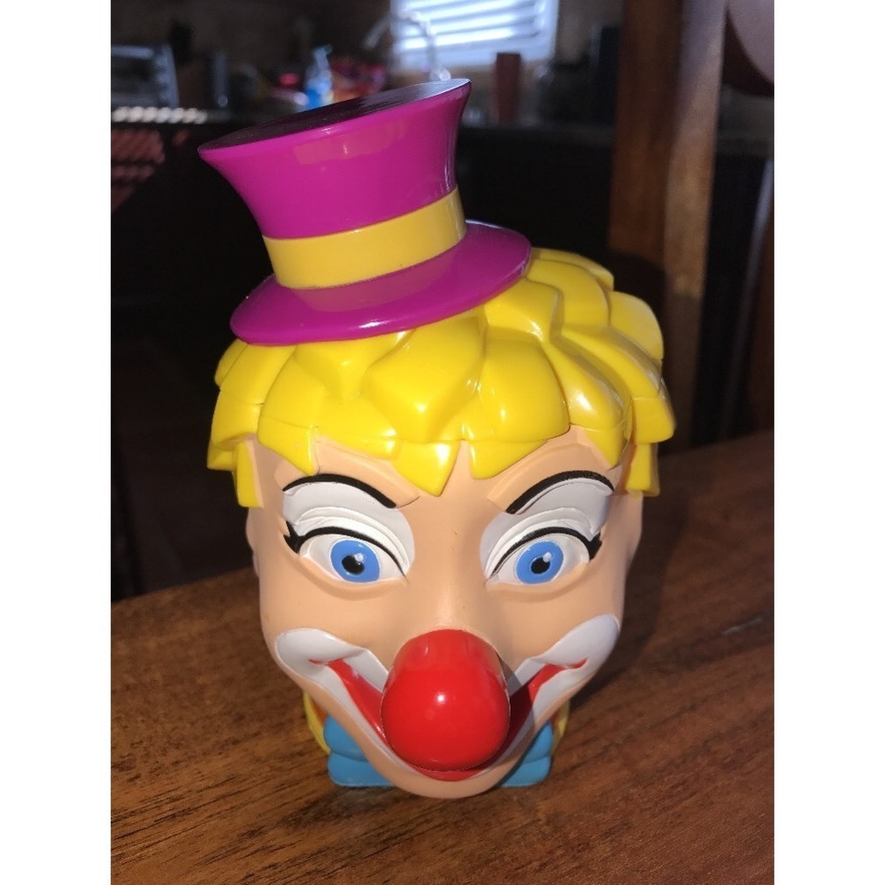 Ringling Bros Barnum and Bailey Circus Plastic Collectible Clown Souvenir Cup